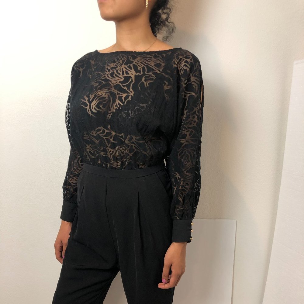 Black Jumpsuit Evening